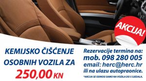 Pročitajte više o članku I dalje najpovoljnije kemijsko čišćenje vozila: Već od 250,00 Kn..