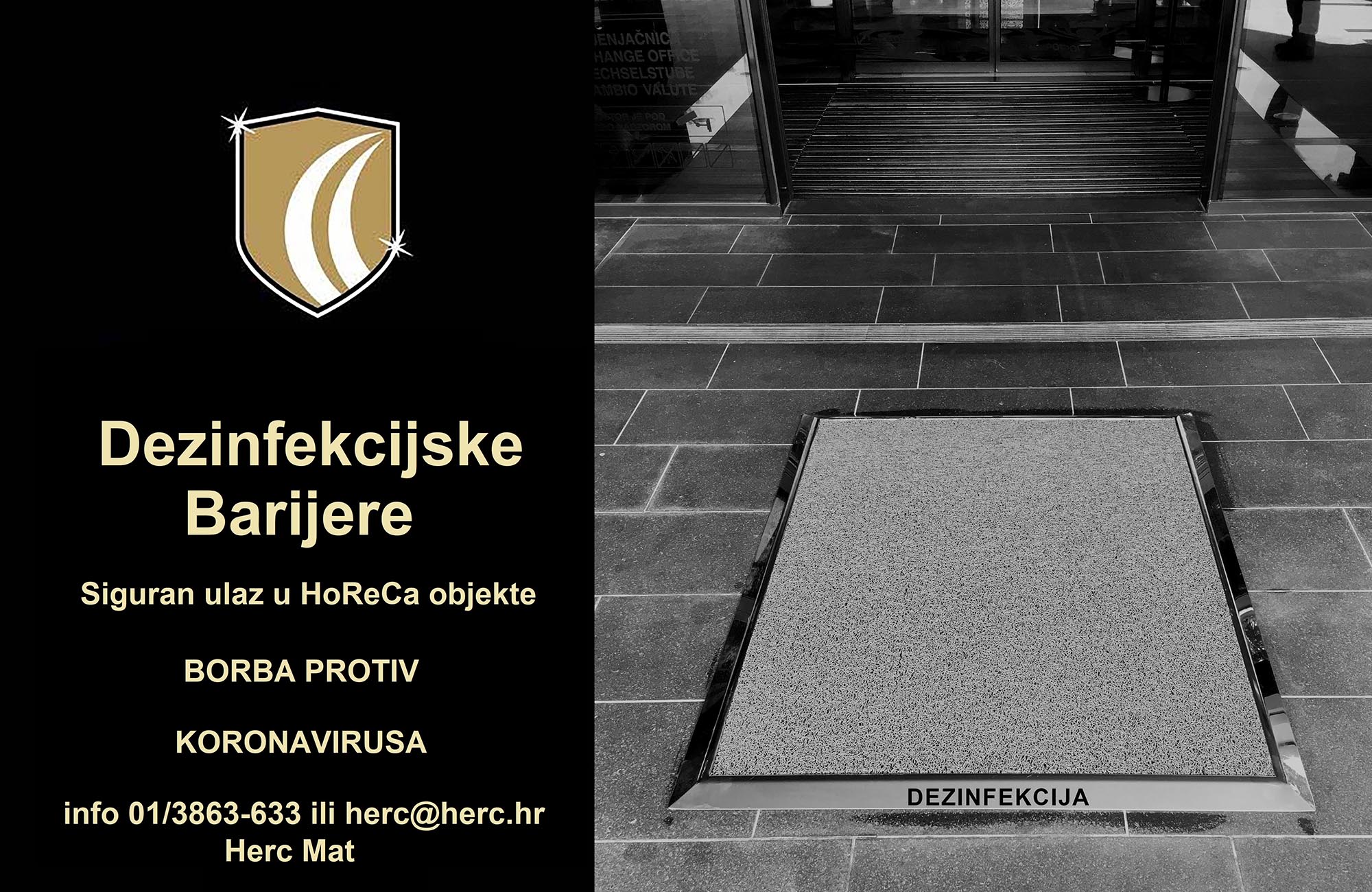 Trenutno pregledavate Dezinfekcijske barijere za poslovne prostore